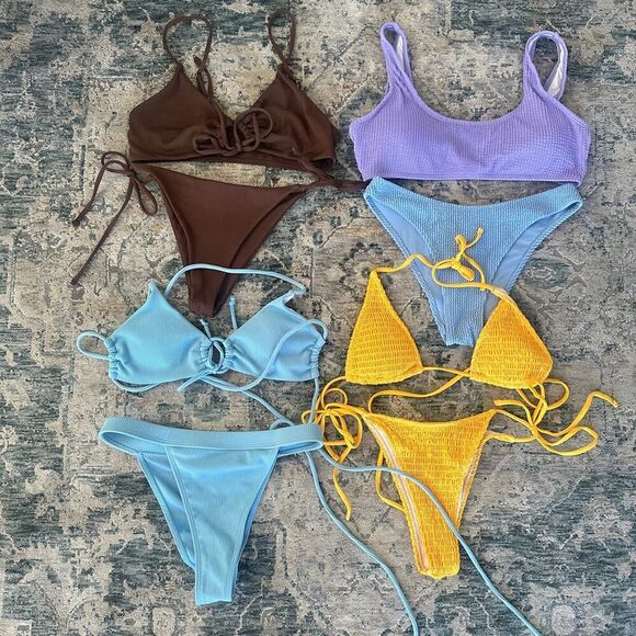 Shein Bikini Lot Medium 4 pcs - Picture 1 of 10